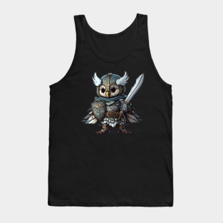 Owl Royal Knight Tank Top